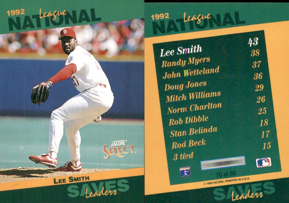 1993 Lee Smith #70