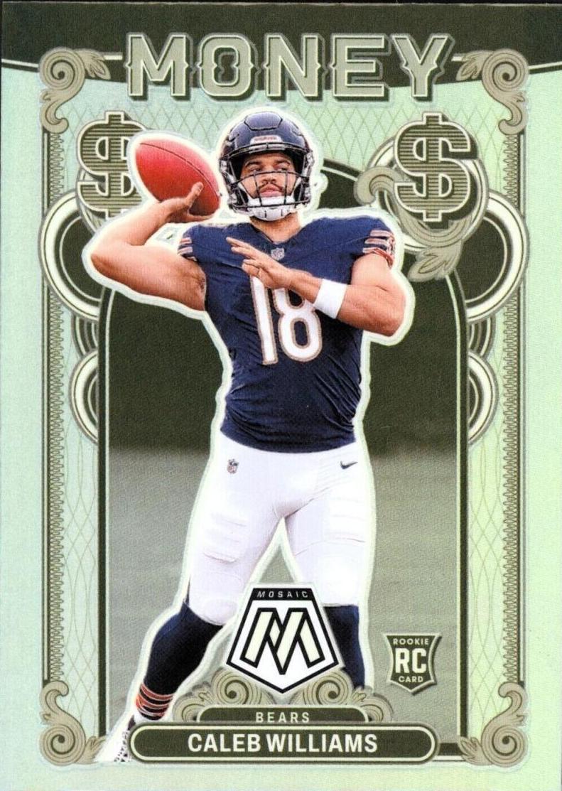 2024 Panini Mosaic Money Caleb Williams #7 card