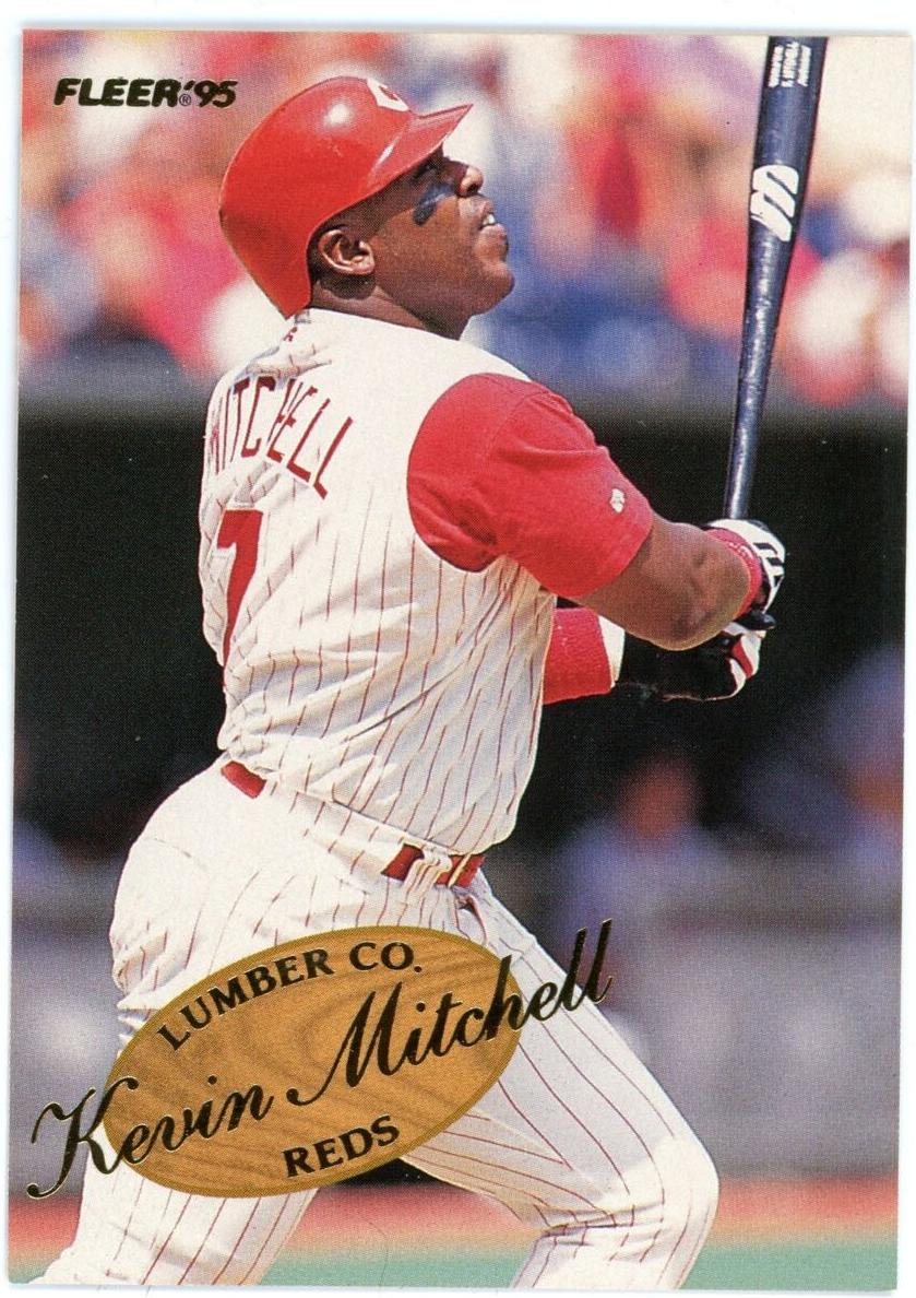 1995 Fleer Kevin Mitchell #8 card