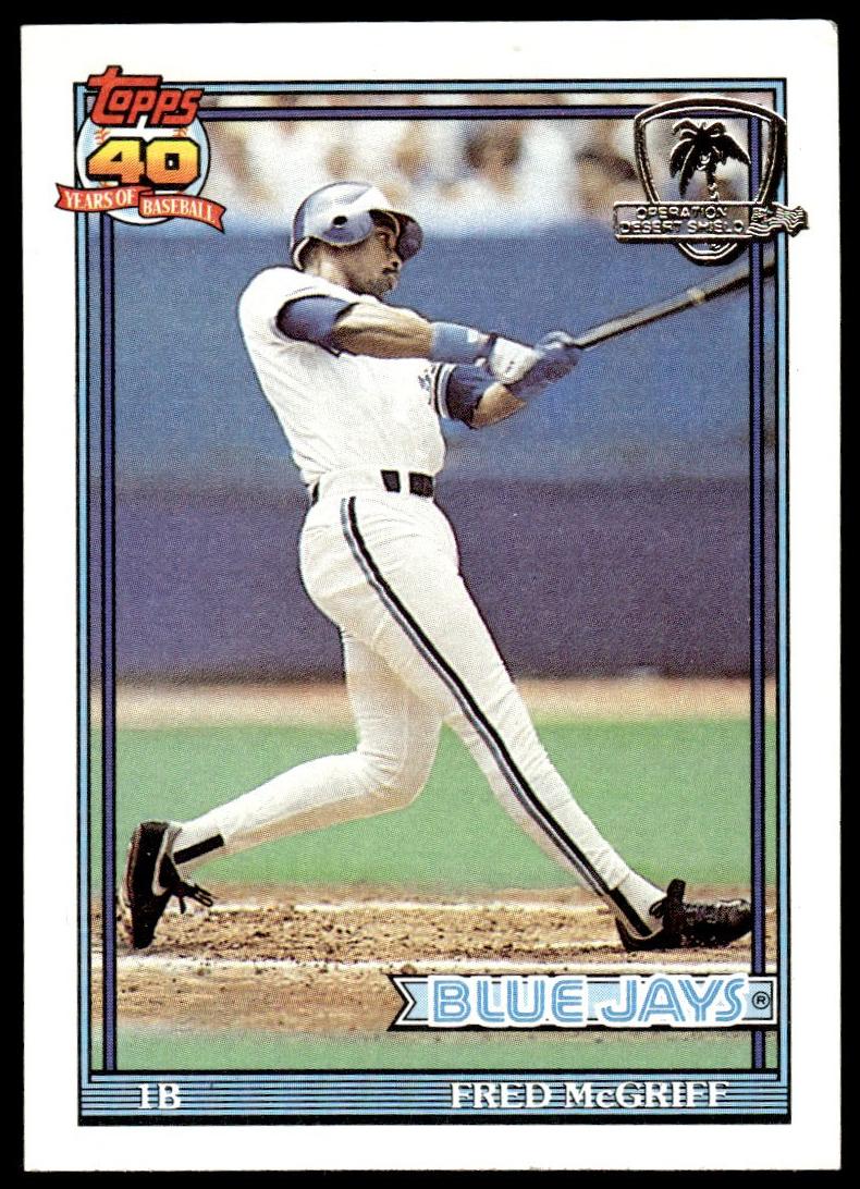 1991 Fred McGriff #140