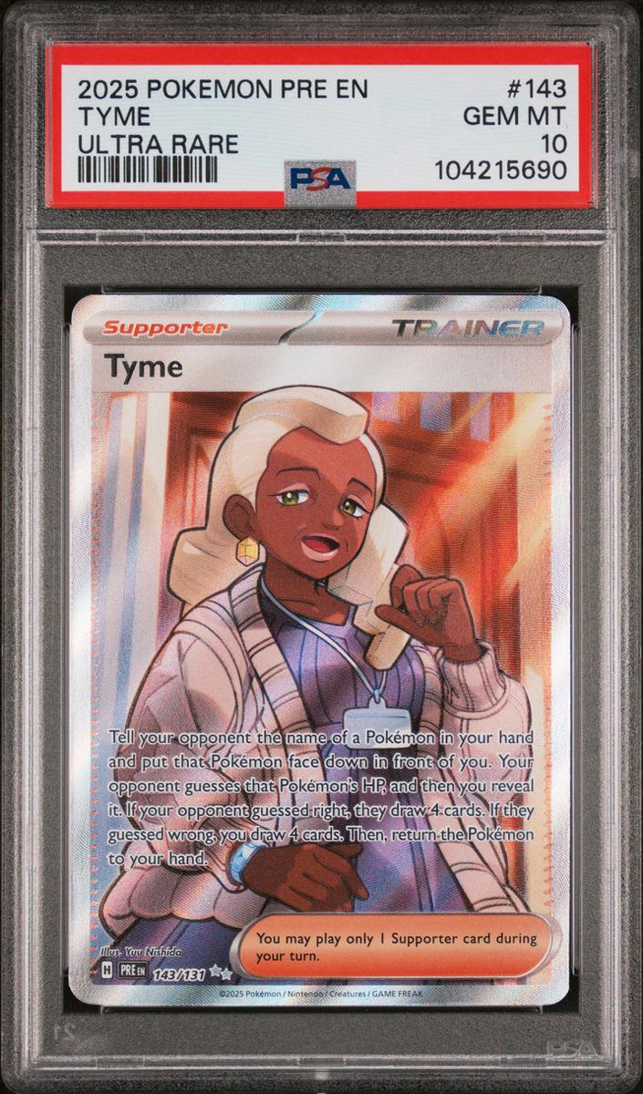 Tyme 2025 Pokemon Scarlet & Violet Prismatic Evolutions