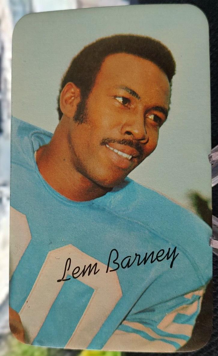 1970 Lem Barney #12