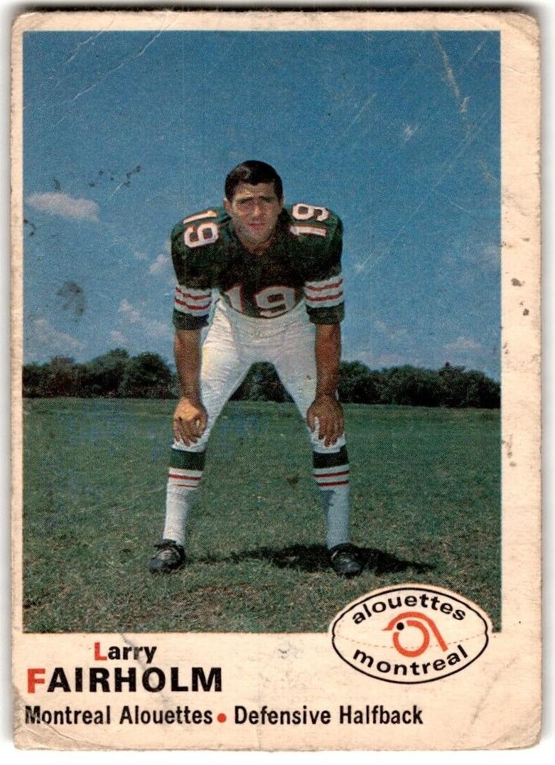 1970 Larry Fairholm #102