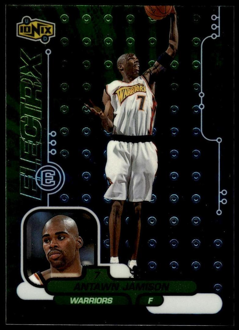 1998 Upper Deck Ionix Antawn Jamison #64 card