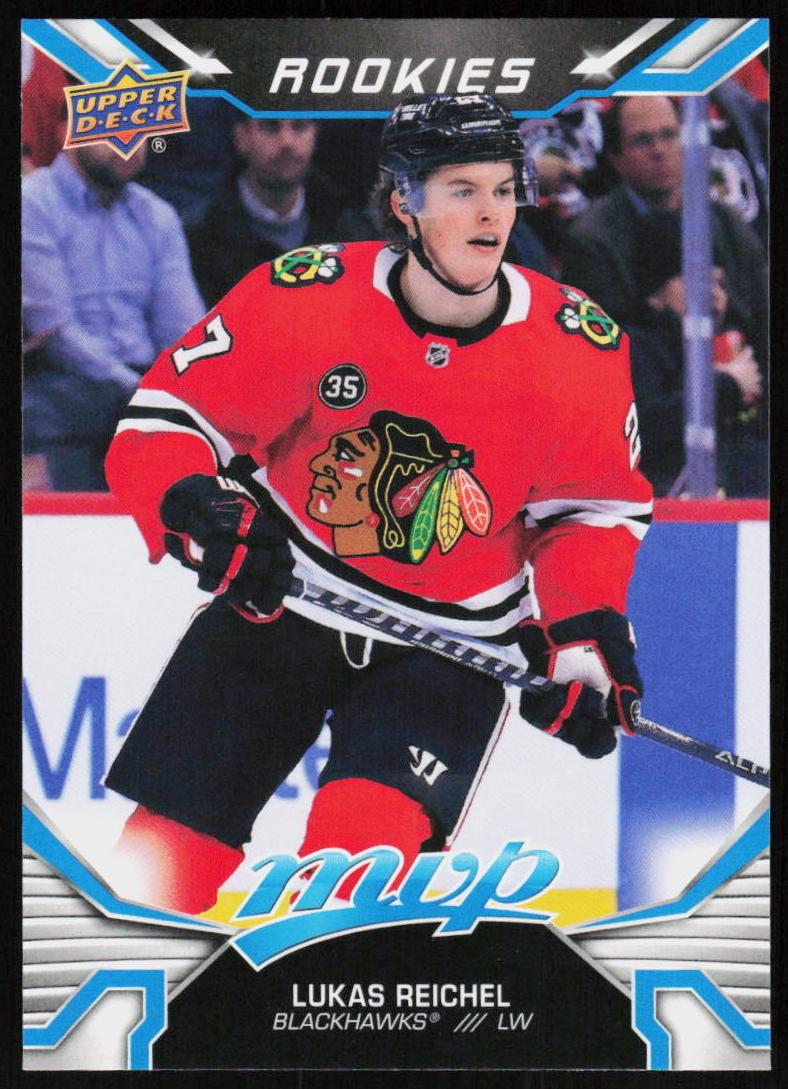 2022 Upper Deck MVP Lukas Reichel #234 card