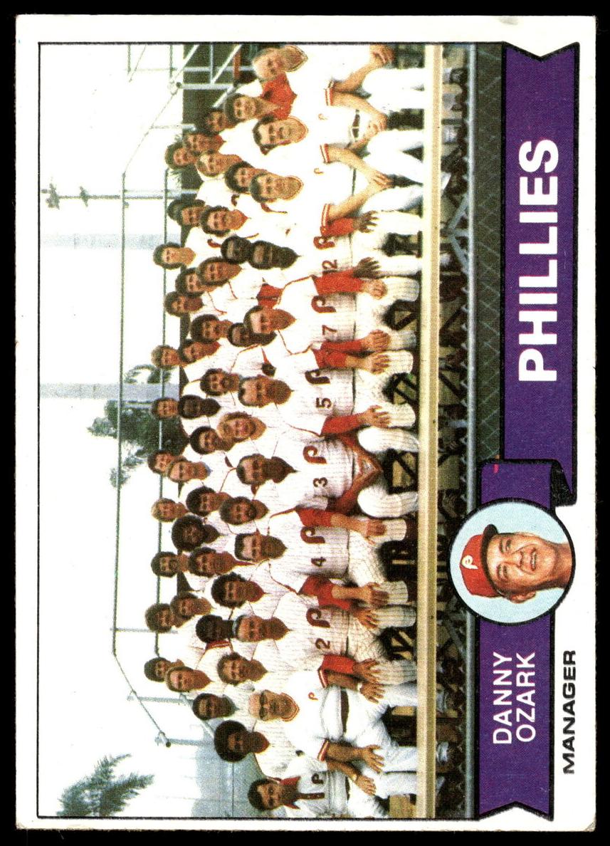 1979 Topps Phillies Team #112 card