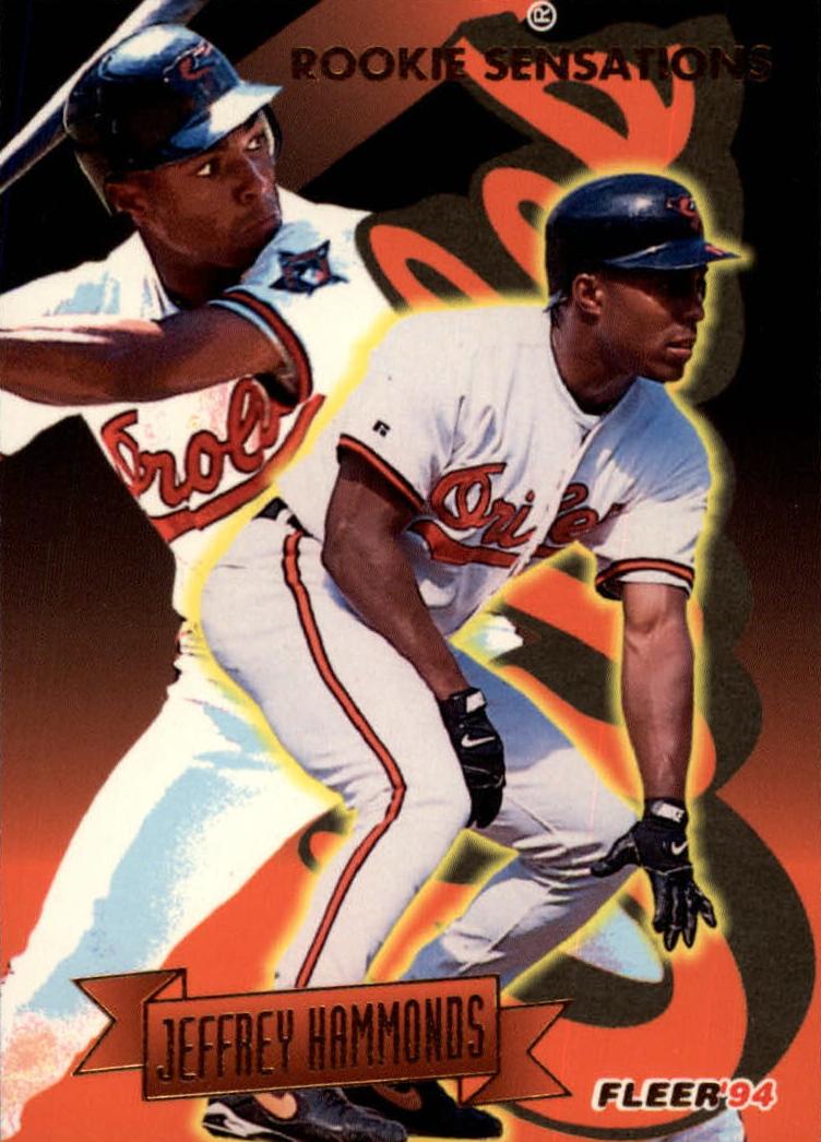 1994 Fleer Jeffrey Hammonds #8 card