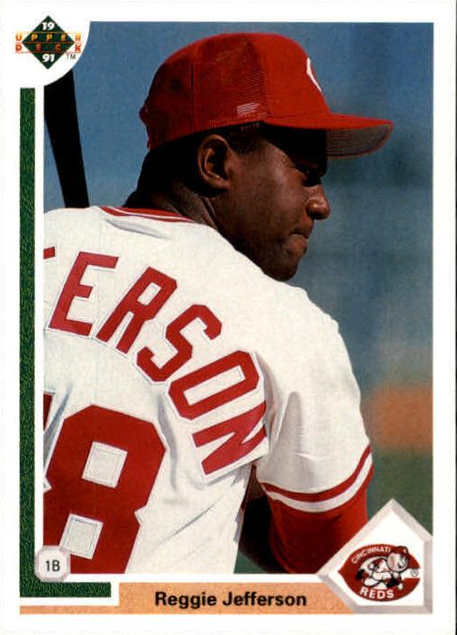 1991 Upper Deck Reggie Jefferson #746 card