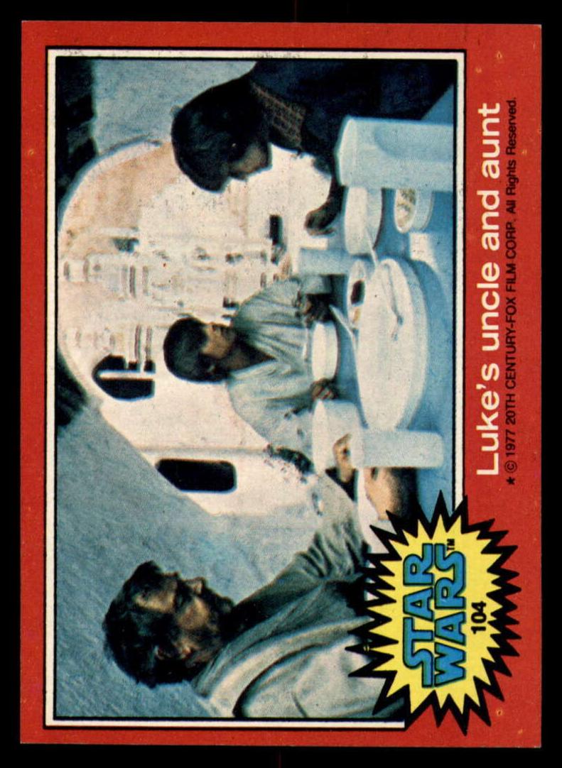 1977 Luke Skywalker #104