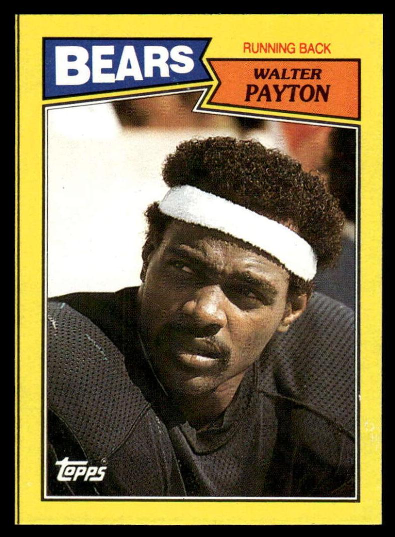1987 Walter Payton #J