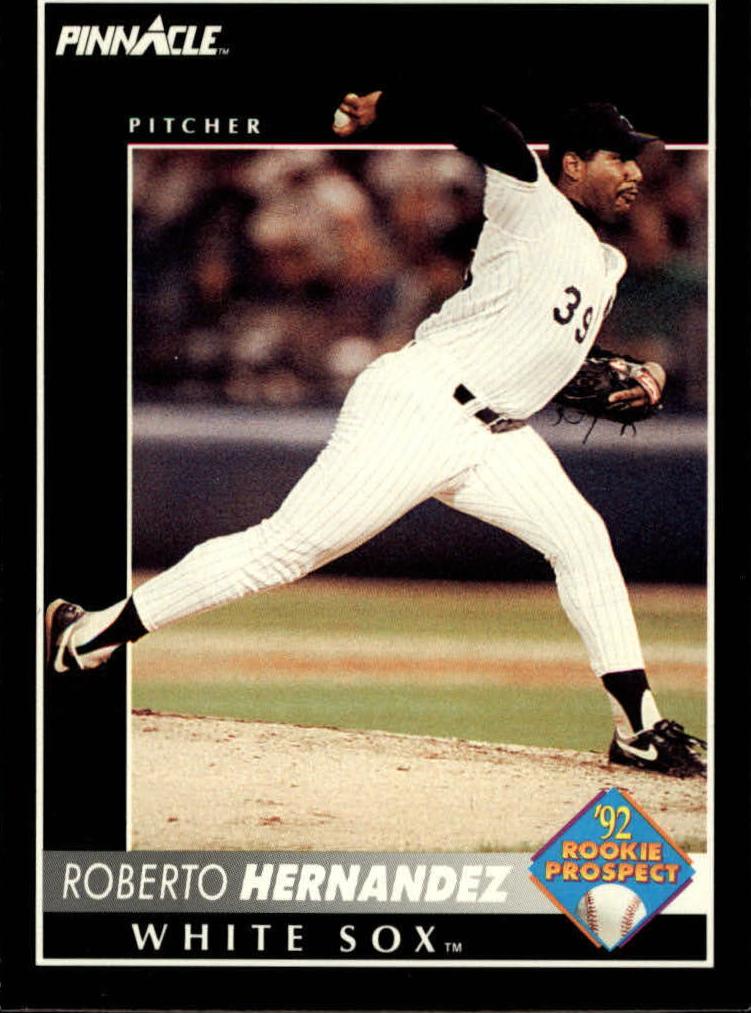 1992 Pinnacle Roberto Hernandez #253 card