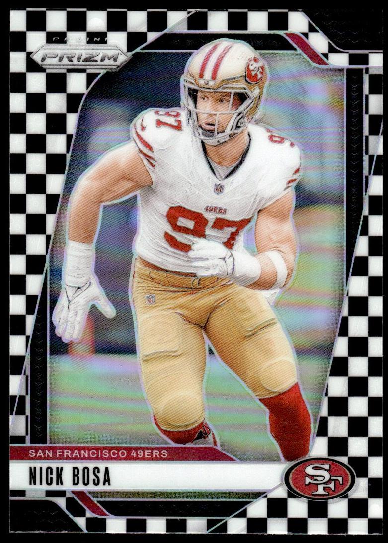 Nick Bosa 2024 Prizm Football card