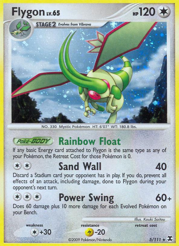 Flygon 2009 Pokemon Platinum Rising Rivals