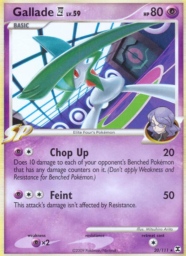 2009 Gallade [Reverse Holo] #20