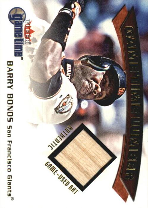 2001 Barry Bonds #NNO