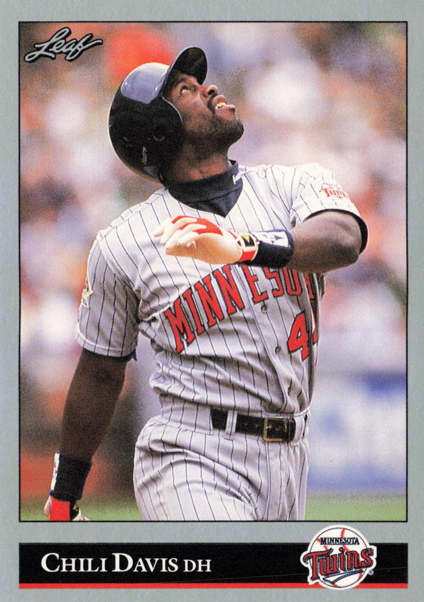 1992 Chili Davis #395