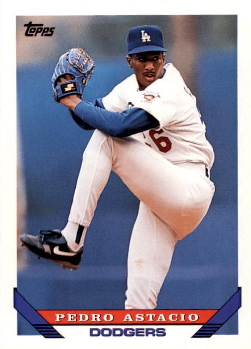 1993 Topps Pedro Astacio #93 card