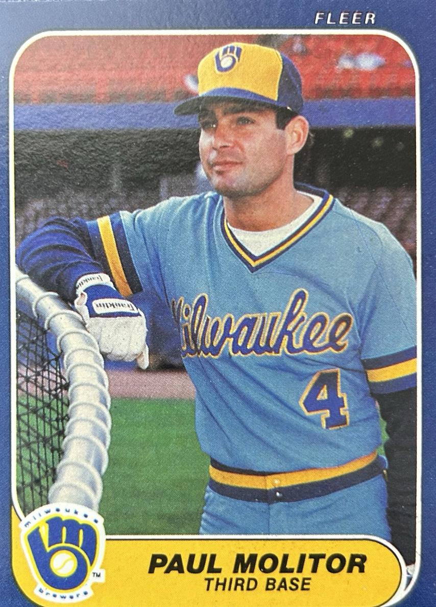 1986 Paul Molitor #495
