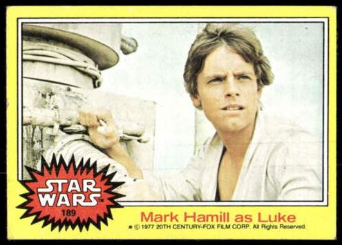 1977 Luke Skywalker #189