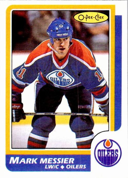 1986 Mark Messier #186