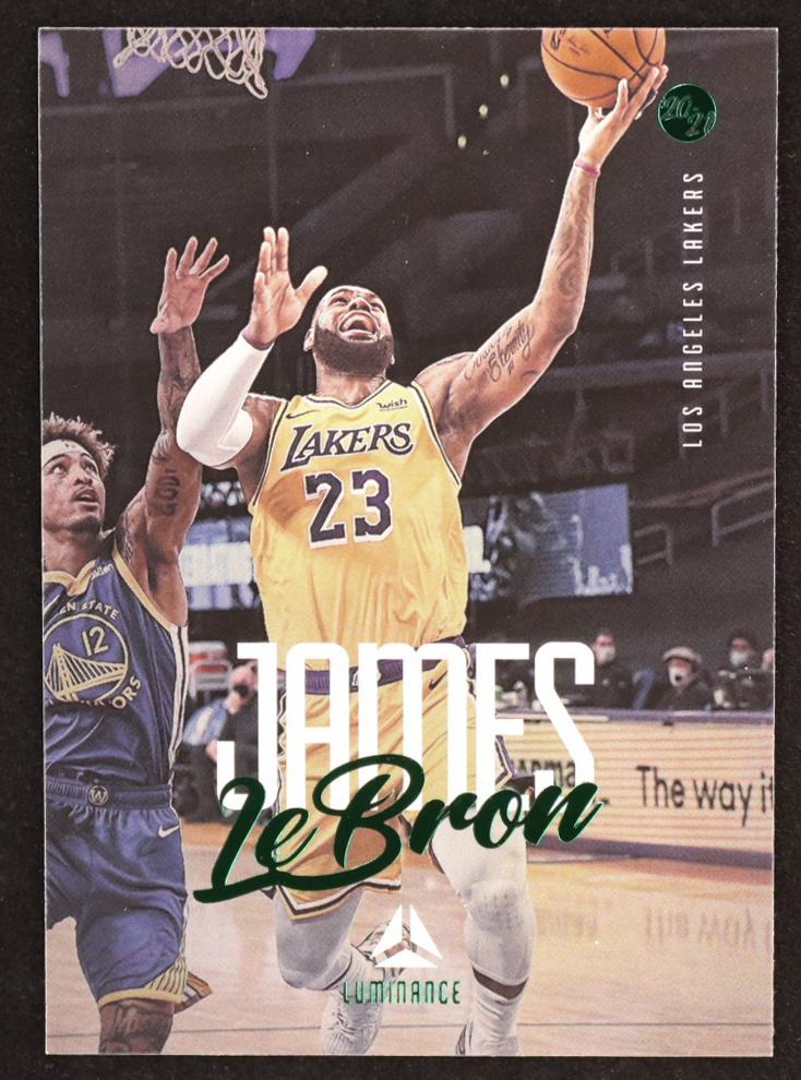 2020 LeBron James [Green] #152