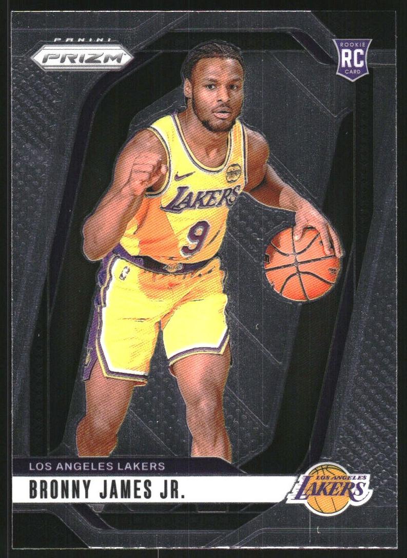 Bronny James Jr. card