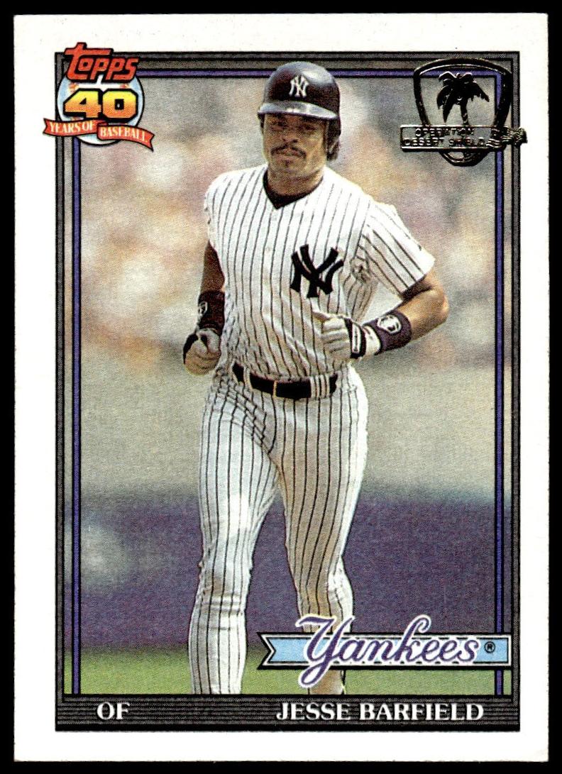 1991 Jesse Barfield #85