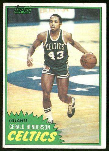 1981 Gerald Henderson #74