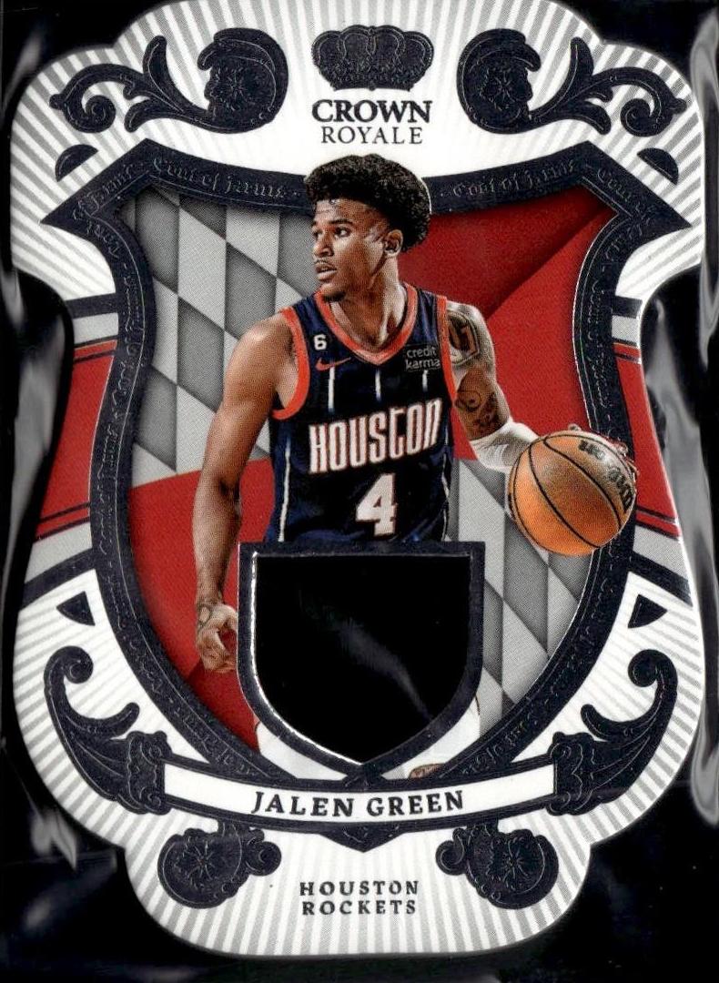 2023 Panini Crown Royale Jalen Green #COA-JAL card