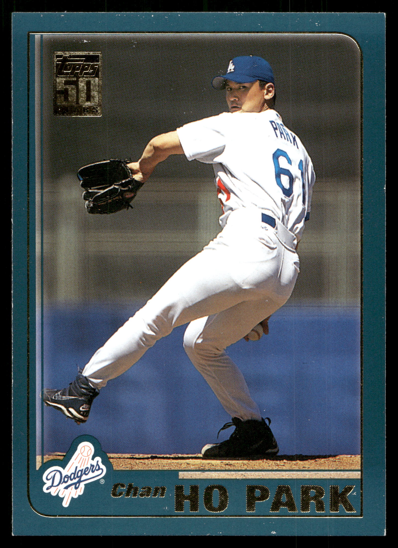 2001 Topps Baseball Chan Ho Park #424