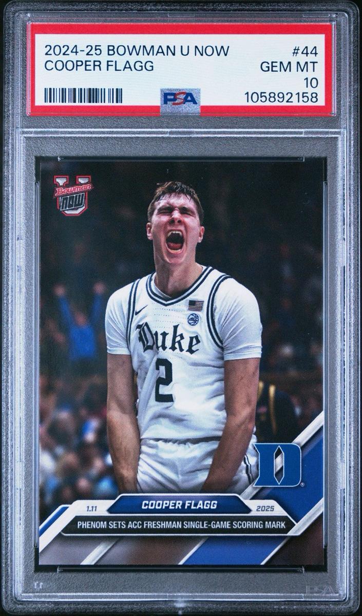 Cooper Flagg 2024 Bowman U Now Basketball
