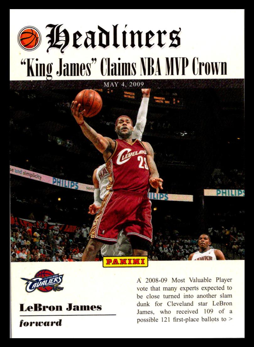 2009 LeBron James #4