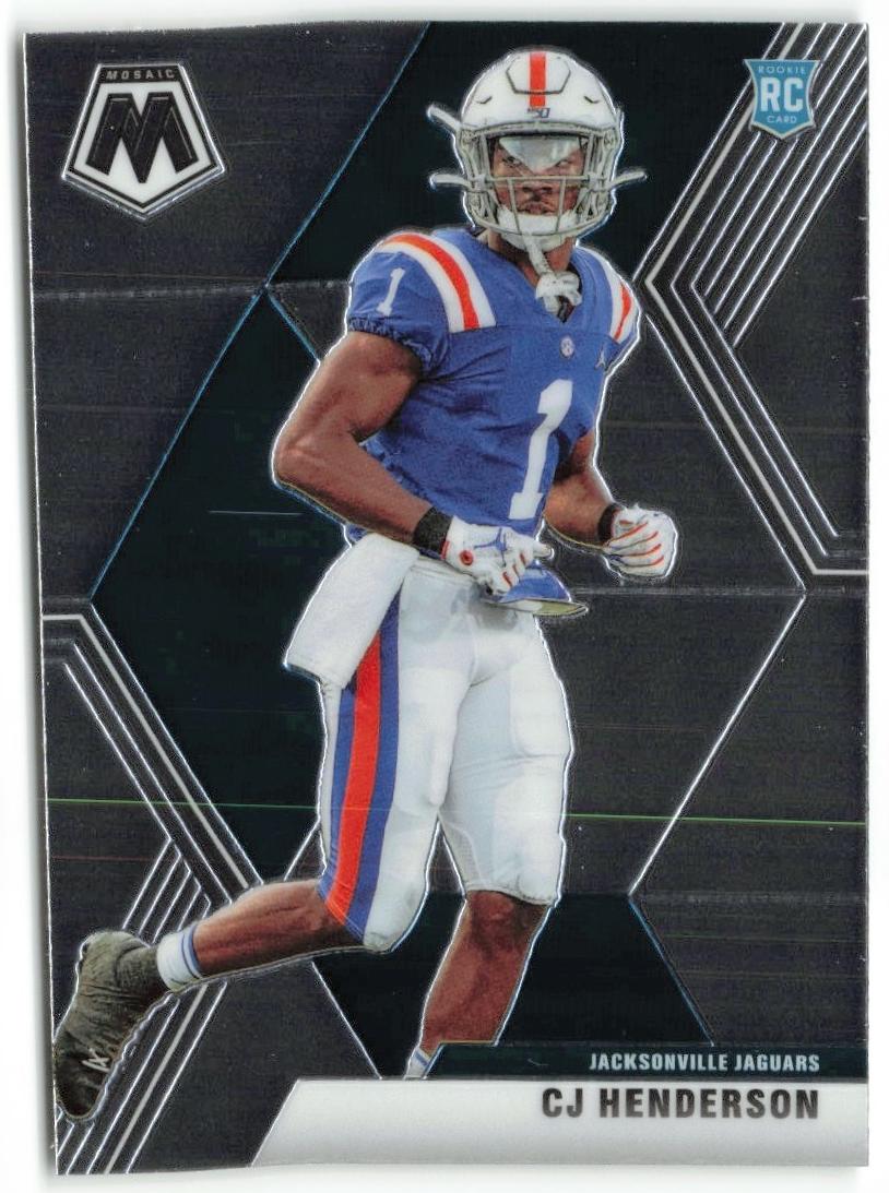 2020 Panini Mosaic CJ Henderson #246 card