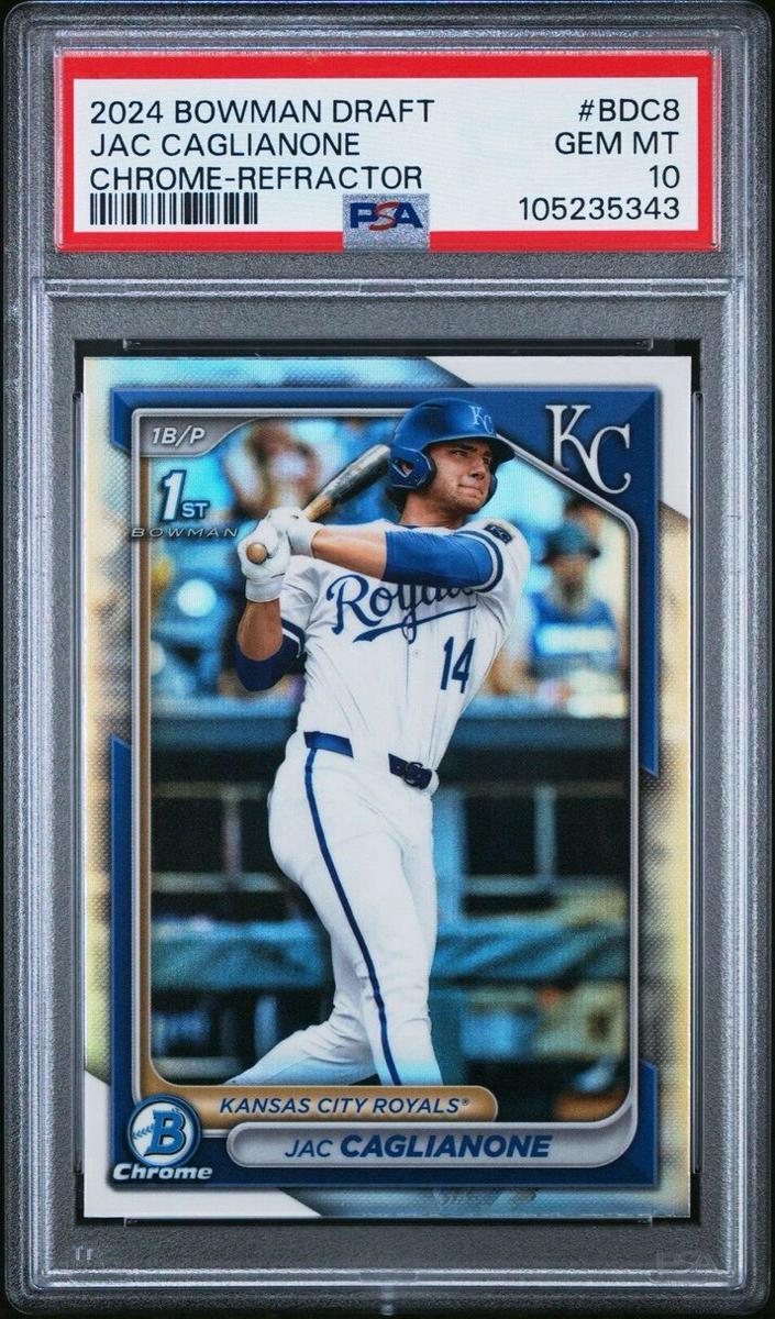 Jac Caglianone - 2024 Bowman Draft Chrome Baseball