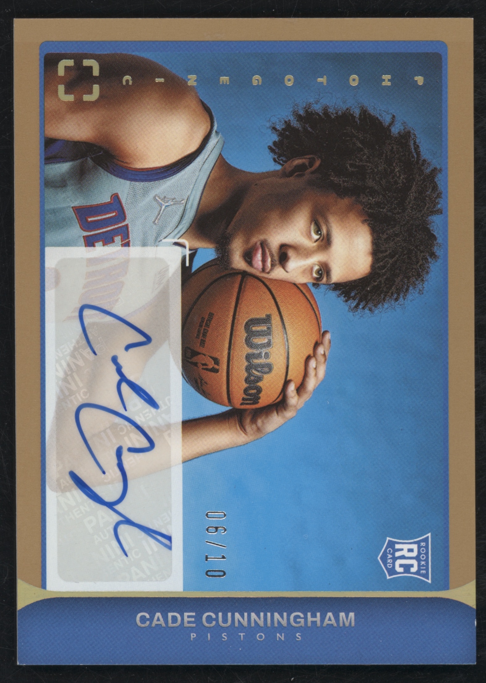 2021 Cade Cunningham [Gold] #RS-CAD