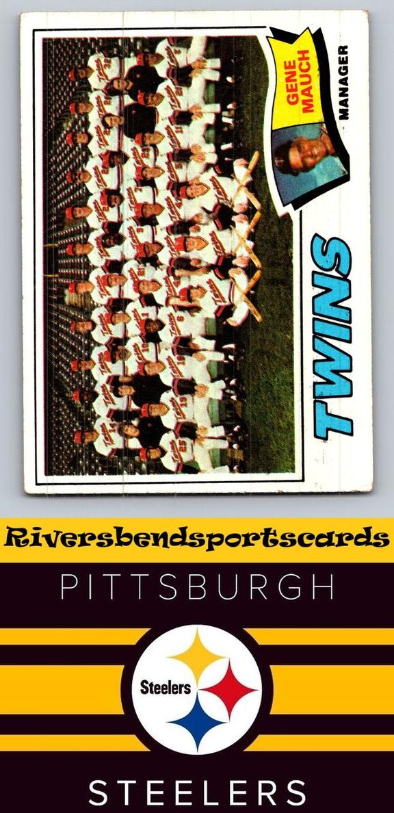 1977 Twins Team #228
