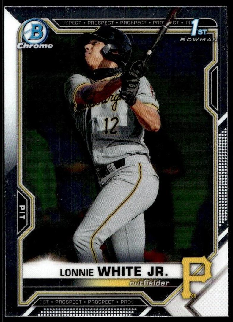 2021 Bowman Draft Chrome Lonnie White Jr. #BDC-28 card