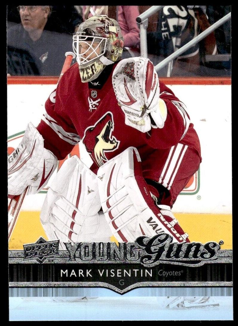 2014 Upper Deck Mark Visentin #203 card