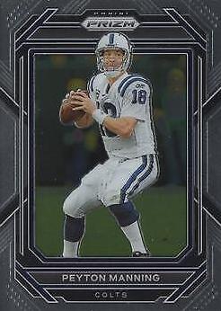 Peyton Manning 2022 Prizm Football card