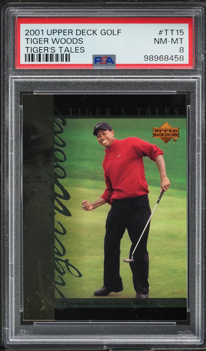 Tiger Woods - 2001 Upper Deck Golf