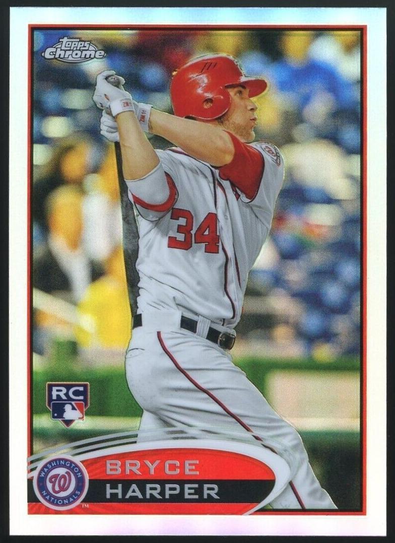 2012 Topps Topps Chrome Refractor #196 Bryce Harper front