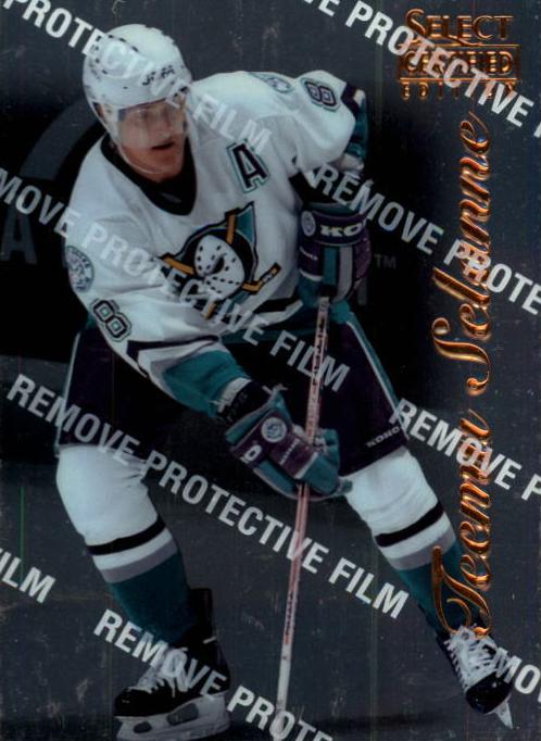 1996 Teemu Selanne [Mirror Gold] #32