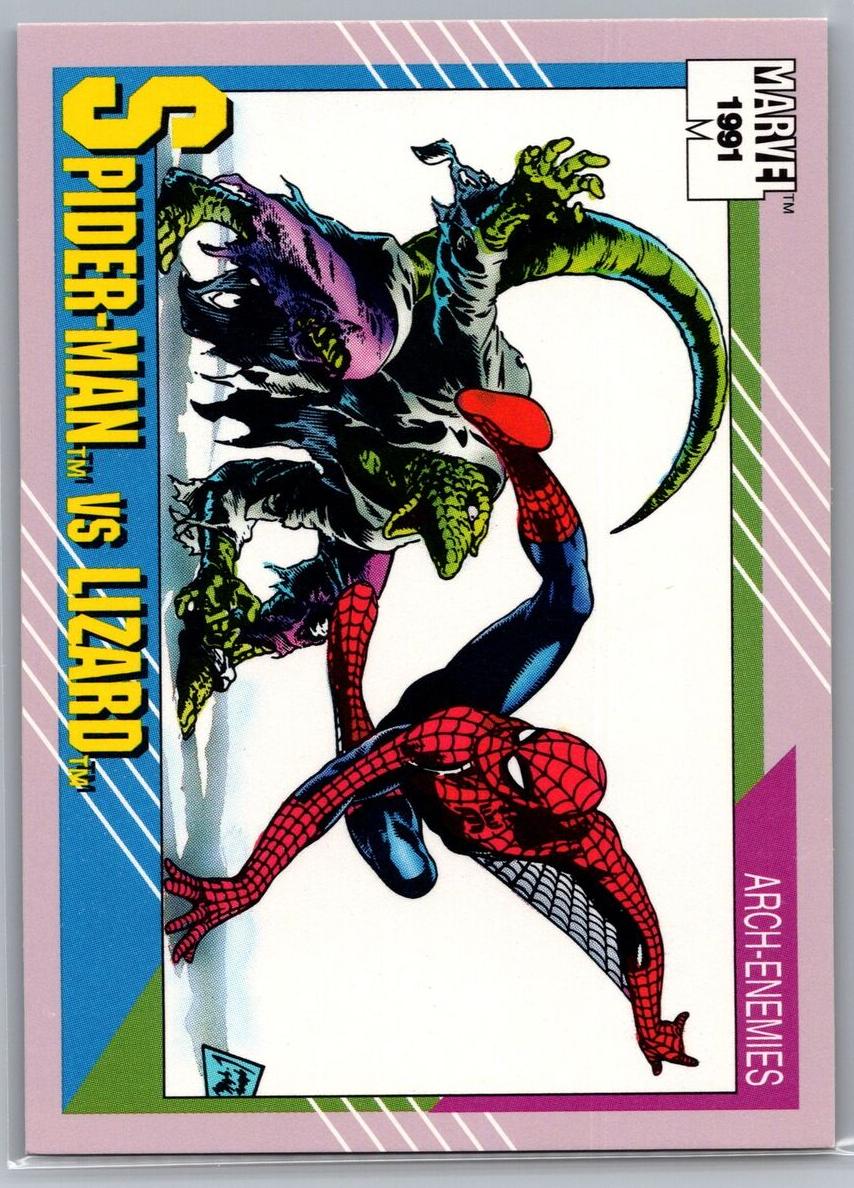 1991 Impel Marvel Universe Spider-Man #112 card