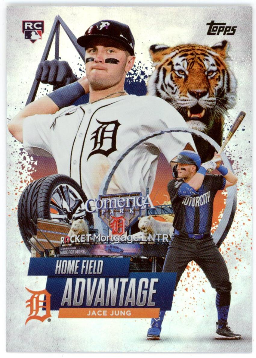 Jace Jung 2025 Topps Home Field Advantage Baseball