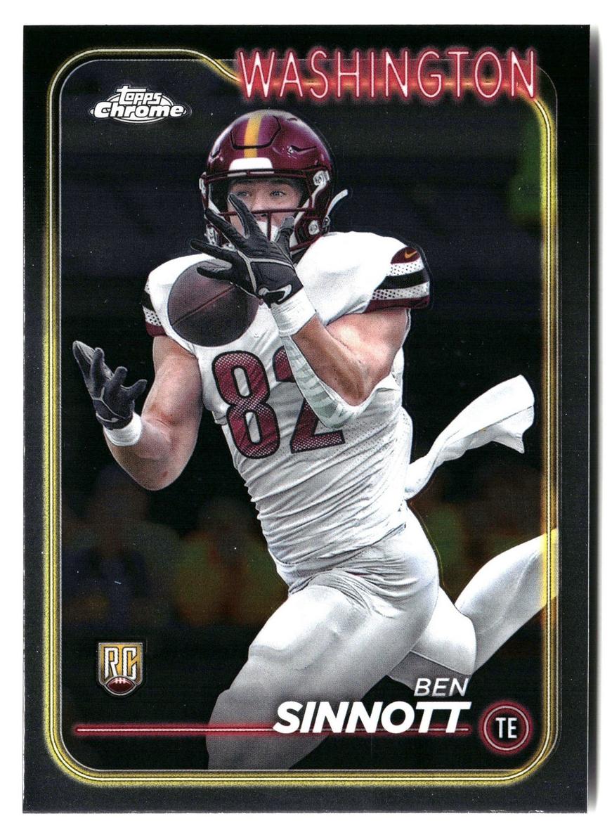 Ben Sinnott 2024 Topps Chrome Football card