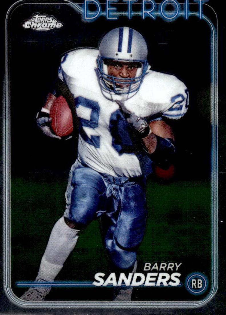 Barry Sanders 2024 Topps Chrome Football card