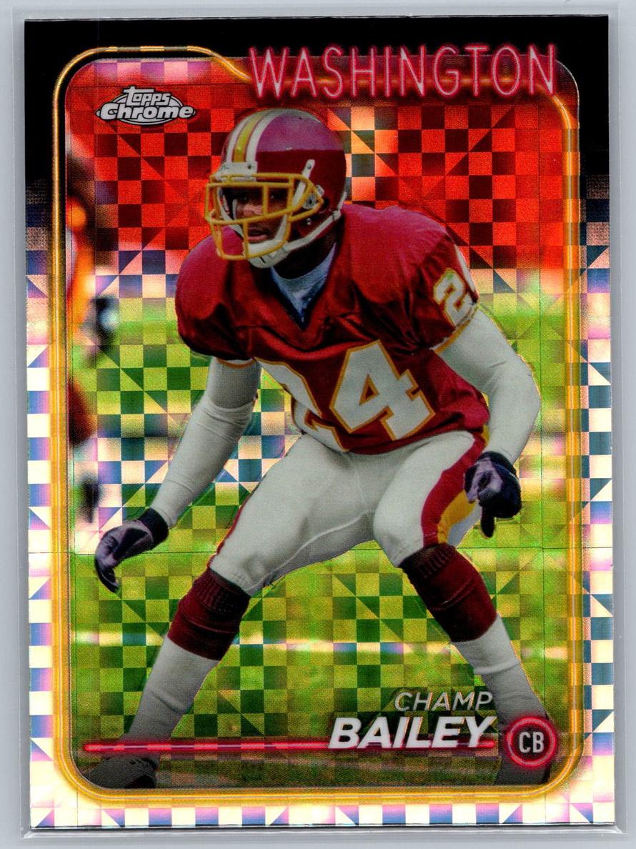Champ Bailey 2024 Topps Chrome Football card