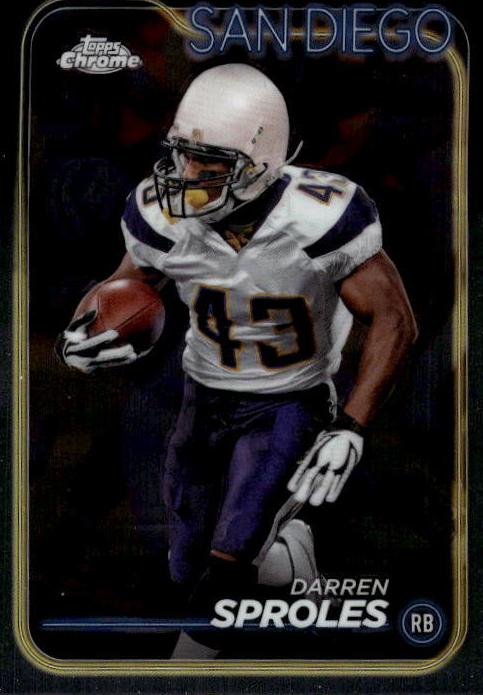 Darren Sproles 2024 Topps Chrome Football card