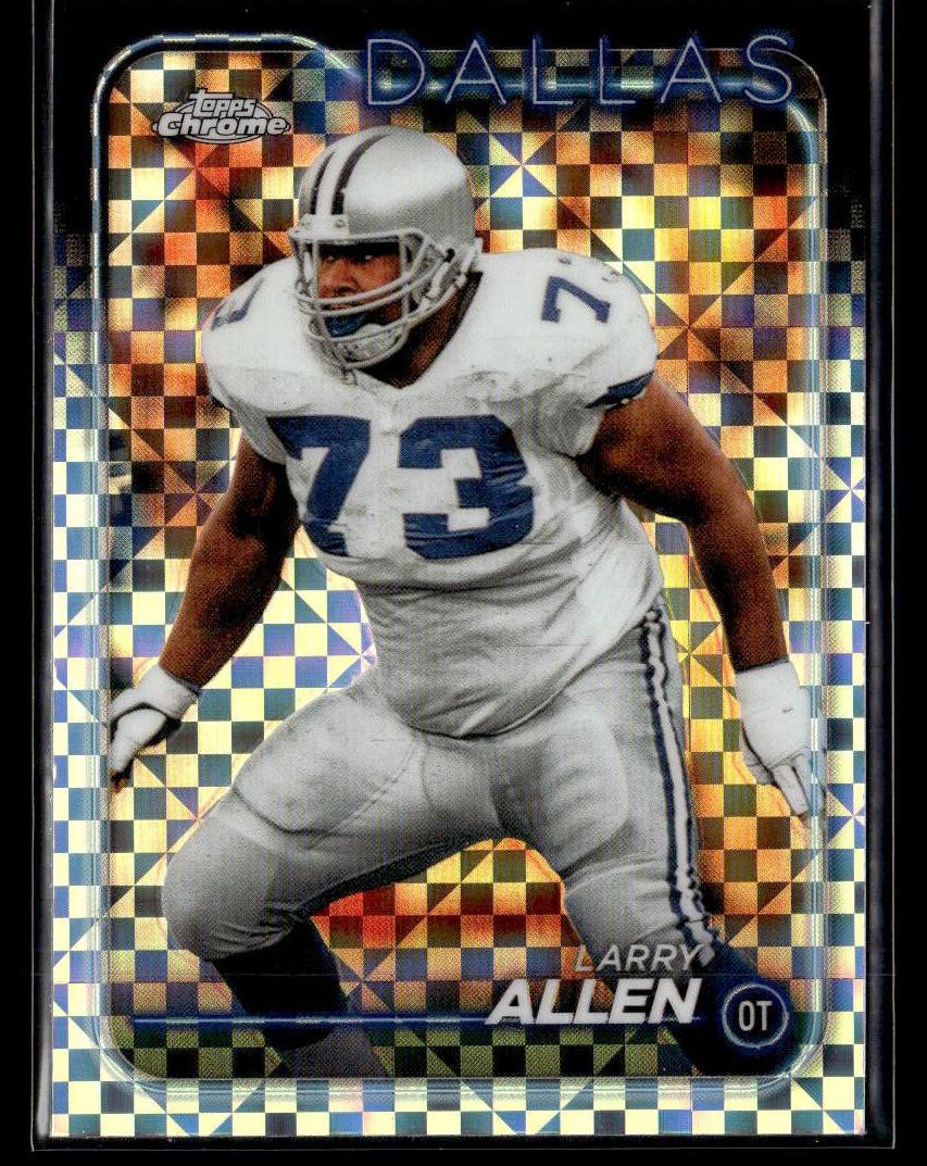 Larry Allen 2024 Topps Chrome Football card