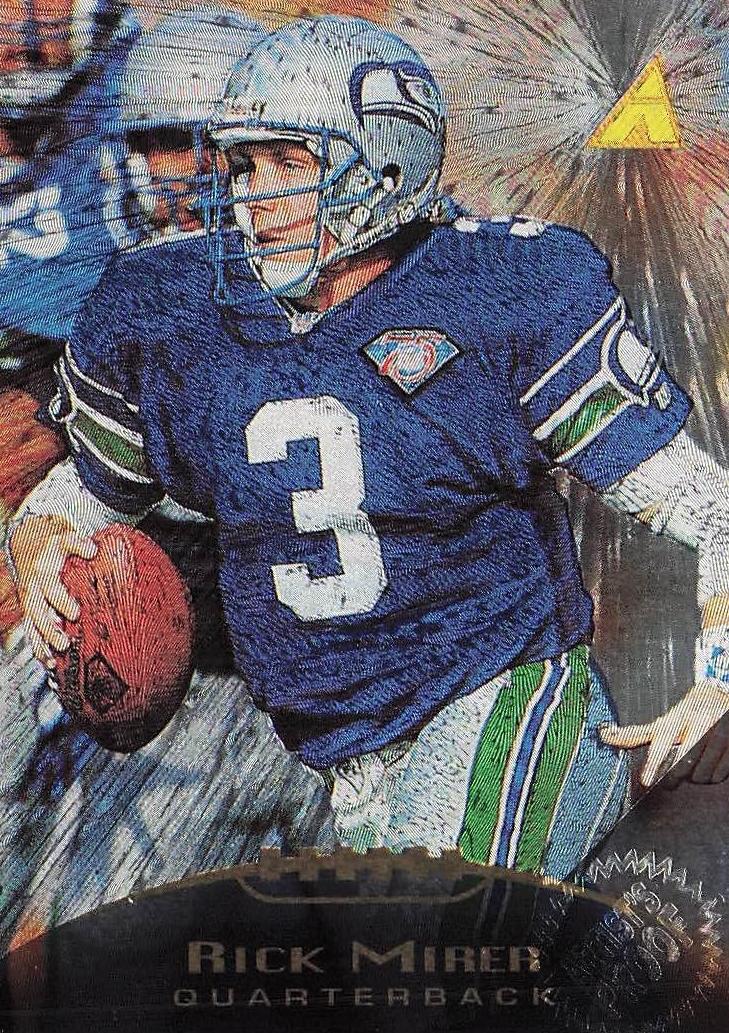1995 Pinnacle Rick Mirer #142 card